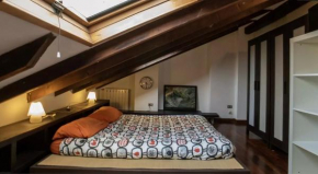 The attic of Milan with terrace city view